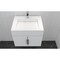 Castello Usa Nile 24-inch White Vanity Set with White Top and Chrome Handles CB-MC-24W-CHR-2053-WH - alternate 2